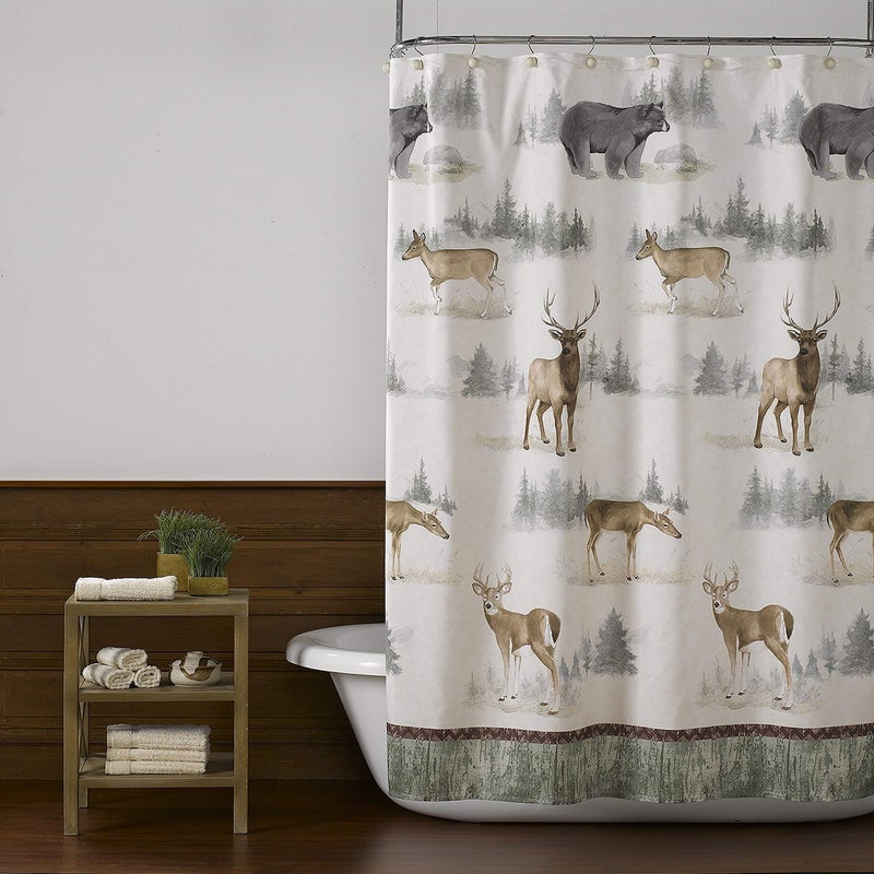 SKL Home Yellowstone Home on The Range Shower Curtain, Multicolored - Image 3